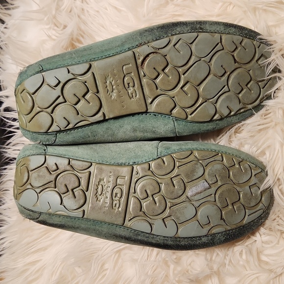 UGG GREEN 💚 SLIPPERS SIZE 7.5 - Picture 4 of 5